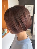 ワイボンドヘアー(Y bond hair)&nbsp;ツヤブラウン×ボブ