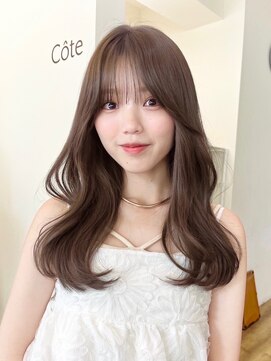 コート 表参道(Cote) 美髪レイヤーカット/顔まわりレイヤー/くびれミディアムレイヤー
