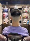無造作フェード