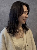 シック(chic.)&nbsp;ミディアムレイヤーパーマ　3