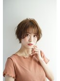 くびれショート/マロンベージュ