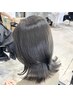 【平日限定】カット+透明感カラー+バイカルテ3stepトリートメント