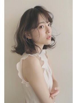 ラナ 新宿(lana) ミディアム/透明感カラー/似合わせ/【lana hair新宿】