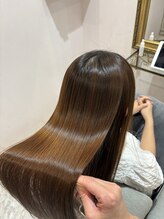 スレーヌサロンハナレ 北千住美容院(Sereine salon HANARE)&nbsp;乾かすだけでまとまる美髪縮毛矯正　Momo