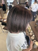 ショコララテ&nbsp;【筋感でない】超極細ハイライト　ゴールドベージュ