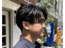 オムファミーユラグ(homme, famille raugh)の雰囲気(《ニュアンスパーマ》で理想の毛流れへ)