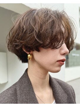 ナループロアオハナ(Nalu pu loa ohana) パーマショートパーマショートボブパーマミニボブパーマ