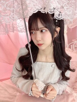 リルミー(Lilme) 橋本菜々子ちゃん編み上げハーフツイン＊まゆ/小顔/大須 栄