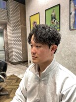 ステレオ ヘアデザイン 安城店(STEREO HAIR DESIGN)&nbsp;センターパート×ソフトツイスト（12月）