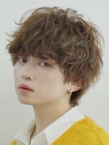 フィフスパーク(fifth PARK)&nbsp;渋谷シャドウパーマルーズパーマメンズマッシュウルフ