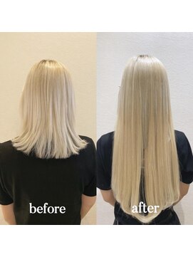 ステラバイケンジ(STELLA by KENJE) 【藤沢】シールエクステ80本馴染ませ韓国ヘア髪質改善