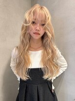 ペレ 梅田(PELE) イメチェン/ピンクベージュ/アンブレラカラー/前髪/梅田