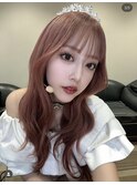 みりちゃむちゃん、ピンクベージュ