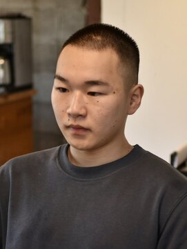 リム メンズヘア(LIM men's hair) 濡れ感坊主フェード【メンズカット/倉敷/中島/美容院/理容室】