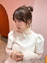 ボタン コロン 表参道 原宿(VOTAN COLON)&nbsp;結んだ時にカワイイお顔周り♪"・