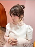 結んだ時にカワイイお顔周り♪"・