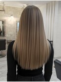 髪質改善ストレート