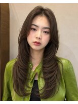 ミンクス 銀座店(MINX)&nbsp;韓国風くびれレイヤー×ショコラグレージュ