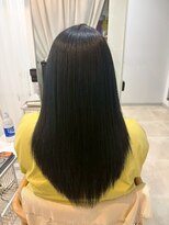 シェルベアー 銀座(ShellBear)&nbsp;艶髪縮毛矯正×髪質改善で叶うサラツヤ美髪ストレートロングヘア