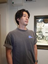ボウ 本町(BOW) 【BOW HAIR】バームでラフに仕上げるセンターパート