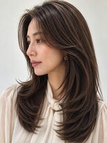 サーカス バイ ビュートリアム 青山(CIRCUS by BEAUTRIUM)&nbsp;大人上品 ロングレイヤー 表参道 20代30代40代 大人可愛い