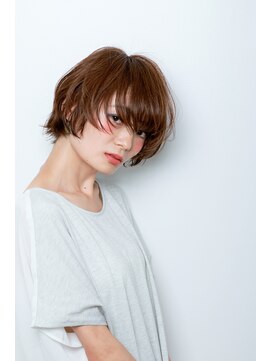 フェリチタ ひばりヶ丘(FELICITA) バングは伸ばし途中のショート