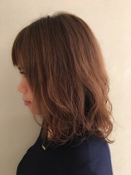 ロンド 銀座(Lond) ひし形ミディアムパーマ 担当 本田奈穂美