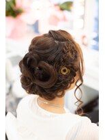 ヘアメイクアンドフォトスタジオ ベストシーン 有楽町 東京交通会館 イベントヘア