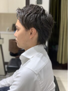 ネウィ 池袋(newi) メンズカット★☆ビジネス爽やかアップバング☆★