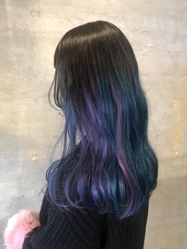 アティック ヘアーデザインアンドリラクゼーション(attic hair design&relaxation) デザインカラー