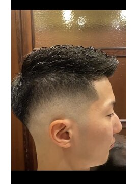 ヒロギンザ 上野店(HIRO GINZA) アイロンパーマスキンフェード