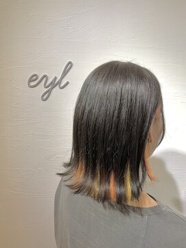 エイル 西梅田(eyl) 個性溢れるインナーデザインカラー