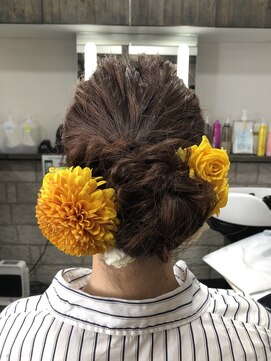 櫛の屋浜口店 和洋どちらも！キレイめアレンジ《ラムネhair ヒサマツマユミ》