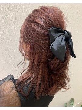 ハブ(hub) ピンクベージュ