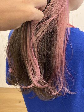 グッデイ ヘアー(GOOD DAY HAIR) 【GOOD DAY HAIR】《イヤリングカラーピンク》 下北沢