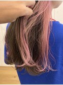 【GOOD DAY HAIR】《イヤリングカラーピンク》 下北沢