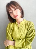 ［kate大宮］大人かわいいボブxアッシュサンドベージュ