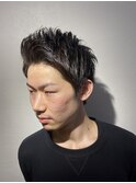 ツーブロックなしショート