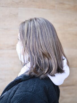 リビーチ ヘア リゾート 赤羽(Rebeach HAIR RESORT) 【赤羽リビーチ】コントラストUP☆グレージュハイライト