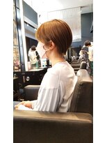 グランエクラ バイフルショウ(GRAND ECLAT by FURUSHO)&nbsp;耳かけ/ショート/ベージュカラー/前髪