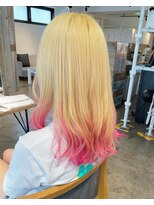 ザ オーダー(THE ORDER)&nbsp;裾ピンクのブロンドカラー