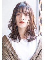 【ARTE表参道/青山】小顔レイヤー×シアベージュ×艶カラー