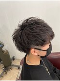 【メンズ】マッシュ×ポイントパーマ!