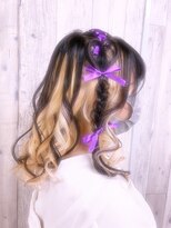 ヘアセット専門店 ナゴミ 池袋店(nagomi) ハート編みたらし