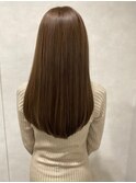 モカブラウン/髪質改善/ストレートパーマ/イルミナカラー