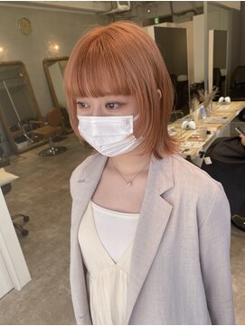 ジュネス 奈良橿原(Jeunesse) ボブウルフ×ピレンジカラー◎