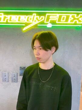 グリーディーフォックス 代々木(Greedy FOX) 波巻き/ハイライト/マッシュパーマ/ウルフ[シェービング]