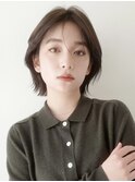 ◎外ハネくびれレイヤーショートボブ♪大人可愛い小顔シースルー