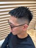 【メンズの身だしなみに♪】カット＋眉カット＋シャンプー￥6050