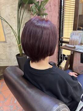 ロッソバイアルター 鎌取(ROSSO by aL-ter) 【シアーカラー/ショートヘア/セミディ】中山実